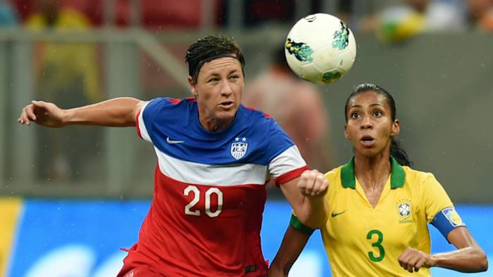U.S.' Abby Wambach